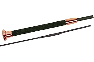 JA Horse Fleck SilkTouch Premium Reitgerte Pferd Dressur Reiten Gerte Dressurgerte Ultrasoft Griff (130 cm, Rosegold)