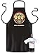 Produktbild orginelles und witziges Outfit Grillschürze Set: " B B Q GRILL ACADEMY "