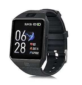 TechKing (4+1Year Replacement Warranty) Smart Watch Full Touch Men Women Fitness Tracker Blood Pressure Heart Rate Monitor Lite Waterproof Exercise Smartwatch for All Boys & Girls