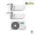 Produktbild Klimaanlage Inverter Klimagerät Hisense Silentium Dual Split 9000 + 12000 9 + 12 BTU 2 amw42u4rra Gas R A + +