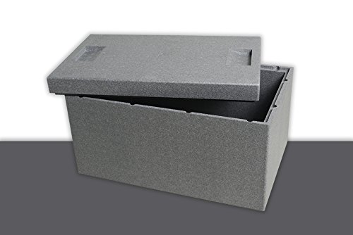 Climapor Thermobox, grau, groß - Volumen: 35 Liter