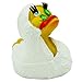 Produktbild Badeente Spielzeug Wellness Duck aus Kautschuk H 9 cm Quietscheente Gummiente