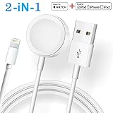 【OUT SPEEDY OUTPUT】 - Potencia de salida de 2.5W para Apple Watch serie 4/3/2/1; Salida de 10 vatios para iPhone X / XS / MAX / 8/8 Plus de Apple ， Nota: para activar velocidades de carga COMPLETAS, puede ser necesario un cargador de pared USB (adaptador) QC 2.0 / 3.0.