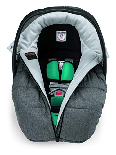 Peg-Pérego Igloo Cover - Funda de invierno/saco para silla de coche, color gris