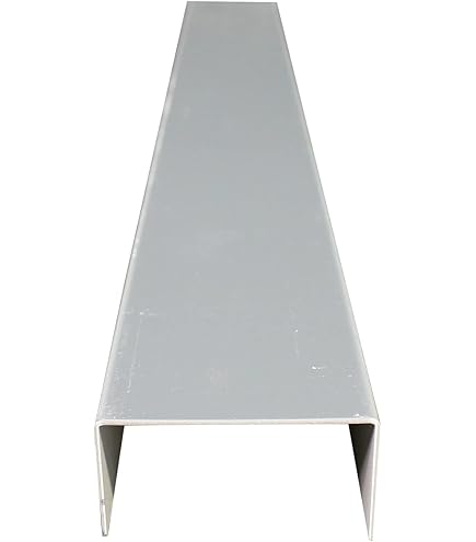 Edelstahl U-Profil – 1,0 Mm – 60x60x60 Mm – 1000 Mm Lang – 1.4301 – Spiegelpoliert – Foliert – Für Kantenschutz & Verkleidungen