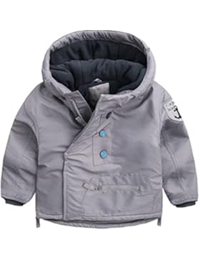 Happy Cherry Jungen Kids Schöne Übergangsjacke Frühling Herbst Jacke mit Kapuze,Winter-Frühling Oberbekleidung...