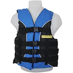 ORANGE MARINE Orangemarine - Gilet Sport Nautique 50N- 4 Boucles Bleu L/XL