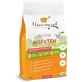 I Love My Cat Premium Grain Free Dry Food with Fresh Insect Protein Rich in Omega-3 for Cats - Ideal for Healthy Eating - 1.2