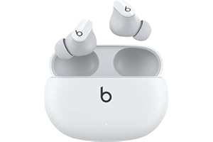 Beats Studio Buds – True Wireless Noise Cancelling Earbuds – IPX4 rating, Sweat Resistant Earphones, Compatible with Apple & Android, Class 1 Bluetooth, Built-in Microphone – White