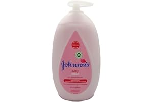 Johnson's Baby Lozione (1 x 500 ml) Lozione per il corpo nutriente e ipoallergenica per pelli delicate con olio di cocco per una protezione dell'umidità 24h