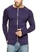 Gritstones Round Neck Full Sleeve Zipper Jacket GSFSJKT1309NVY RS.471.00