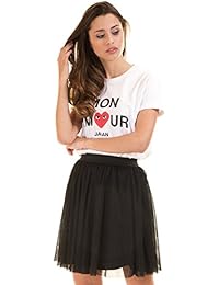 Falda negra tul VIROKAS de Vila Clothes