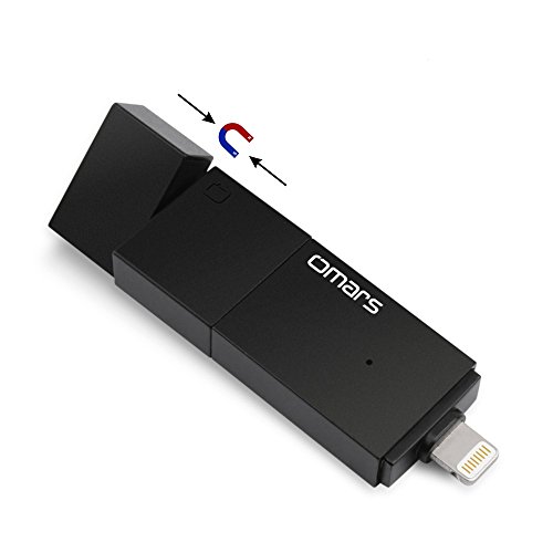 [Apple MFi Zertifiziert] OMARS® Meteorite Lightning USB Stick 64GB mit Anti-lost Schutzkappen Flash Speichererweiterung für iPhone iPod iPad Computer Mac Laptop PC