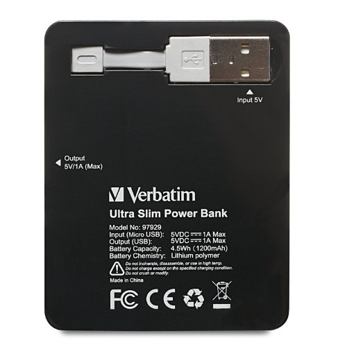 Verbatim 97929 Ultra Slim Power Pack Akku - 3