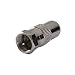Produktbild Eightwood RF Koaxial F auf TV Adapter F Stecker auf TV Stecker gerade Adapter / koaxial / für DVB-T / für TV /höhe Qualität /Neu adapter 2 Stücke