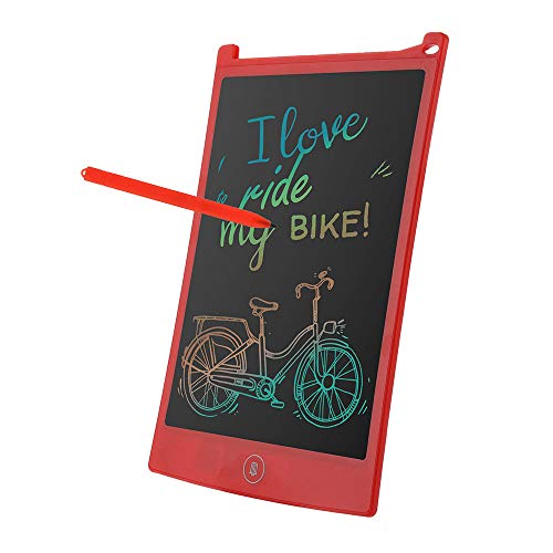 Preisvergleich Produktbild Webla Color Schreibtafel 8,5 Zoll LCD-Farbdisplay 8,5 Zoll Digitales Zeichentablett Elektronische Grafiktabletts (Rot)