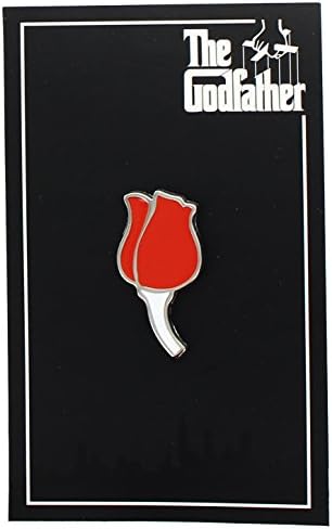 ToynkThe Godfather Rose Enamel Collector Pin
