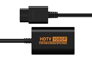 LA-N64 La Brodée HD Link Cable - N64, SNES, GC to HDMI Converter with 3m/10ft HDMI Cable (PAL/NTSC)