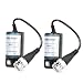 Generic 1 Pair 201C Video Balun Transceiver CCTV Camera DVR UTP CAT6 1 Channel Passive BNC RS.295.00