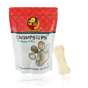 Foodie Puppies Chompsters Pressed Dog Bone 3 inches (Small) - Pack of 12 Bones
