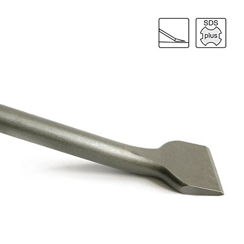 S&R Fliesenmeißel SDS-plus 250x40mm angewinkelt, Profi-Qualität - 3