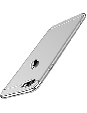 iPhone 8 Hülle Case, 3-Teilige Extra Dünn Hart Slim Thin Hard Case Cover Stylich Hochwertig Schutzhülle Schale...