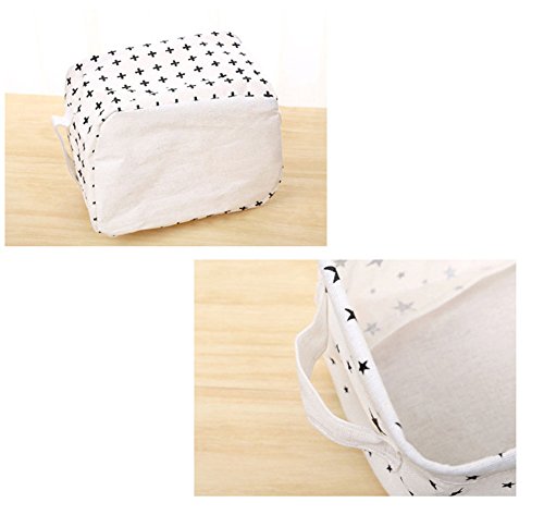 Cesta de almacenamiento fija Fablcrew Organizador para joyas cosm ticos papeler a algod n lino Point 20x 17x 12 5cm Cesta de almacenamiento fija Fablcrew Organizador para joyas cosm ticos papeler a algod n lino Point 20x 17x 12 5cm