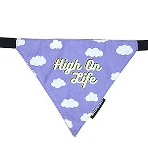 Mutt of Course High on Life Bandana for Dogs