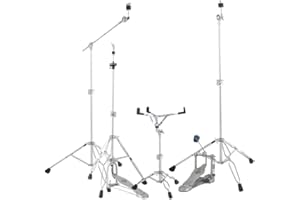 Dixon P-CP1PK Jet Set Hardware Pack – 5-teiliges Drum-Hardware-Set mit Fußmaschine für Studio & Bühne