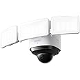 eufy Security Floodlight Cam S330, 360-Degree Pan & Tilt Coverage, 2K Full HD, 3,000 Lumens, Weatherproof, On-Device AI Subject Lock and Tracking, No Monthly Fee, Hardwired