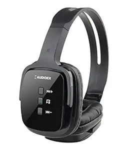 AUDIOEX AX5010 Wireless Bluetooth On Ear Headset with Mic (Black)