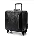 Produktbild TINGITNG 16 Zoll Designer Kleine Flug Koffer Luxus Trolley Cabin Bag Leichte Krokodil Print Laptop Tasche Auf Rädern