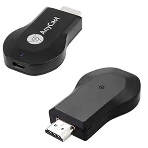 Anycast Wireless WiFi 1080P HDMI Display TV Dongle Receiver- Black