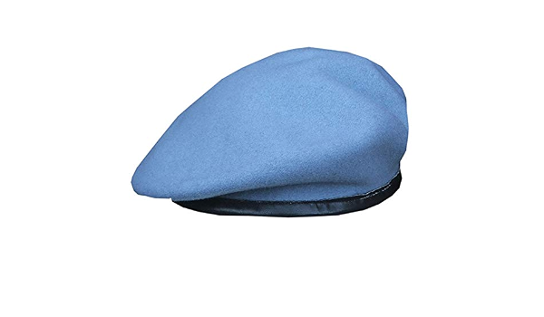 Blue Officers Small Crown Beret 56 cm 