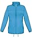 Produktbild ShirtInStyle Basic Lady Windjacke Regenjacke Jacke Waserabweisend mit Kapuze, Farbe atoll, Größe M