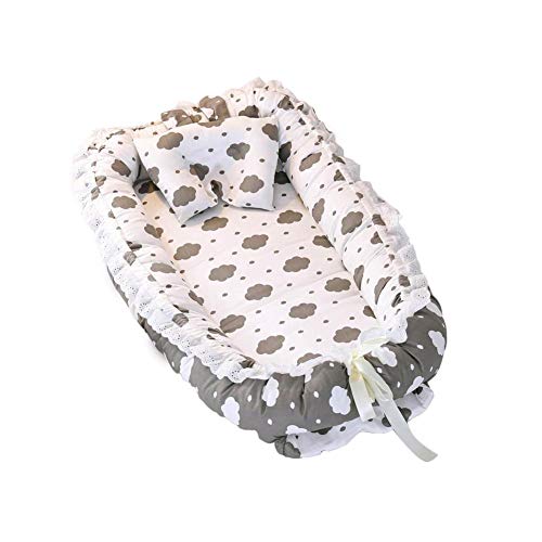 Preisvergleich Produktbild iStary Krippe Multifunktionale Tragbare Klapp Bett Neugeborenen Druck Bionisches Bett Abnehmbares Waschbares Tragbares Krippe Neugeborene Matratze Babys 0-2 Jahre Alt Mehrere Stile
