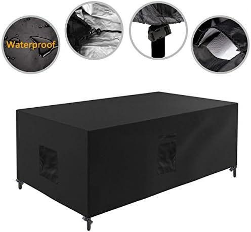 Garden Furniture Cover 92-Inch Outdoor Patio Furniture Set Cover 280x214x70cm
