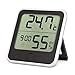 Produktbild L&Z Thermo-Hygrometer Digitales innen Thermometer mit Uhrzeit im Schlafzimmer Büro für Baby Erwachsener Alter