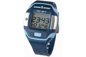 Sigma Sport - Cardiofrequenzimetro PC 3 FT Finger Touch, Misura del Ritmo Cardiaco Senza Cinghia pettorale