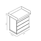 Mitwachsendes Komplett Babyzimmer Cute Bear mit 3 türigem Kl. von 0 bis 12 Jahren - 6