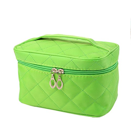 Tonsee Portable Women Handbag Cosmetic Makeup Bag Travel Toiletry Bag Square Case