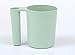 Produktbild DDOQ Beste 1 Stück Weizenstroh Wasser Teetasse Zahnbürstenhalter Mundwasser Tasse mit Griff (Farbe : Green)