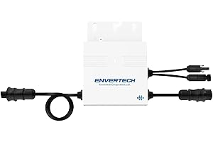Solarsys® - 360W Micro-Onduleur Solaires Envertech EVT360, Micro Inverter DC 16V-60V à AC 220V-230V, pour 1 Panneaux Solaires