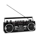 PUERTO USB: Gracias a su puerto USB podrás reproducir sin problema la música en MP3 con un flashdrive. Con su codificación directa puedes grabar fácilmente tus cintas de cassette en cualquier dispositivo USB o tarjeta SD.