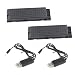 Produktbild JJR/C 2pcs 3,7v 500mah lipo Batterie und 2pcs Kabel ladegerät für JJRC H47 Elfie Eachine E56 T47 Holy Stone HS160 Furibee H818 RC Quadcopter