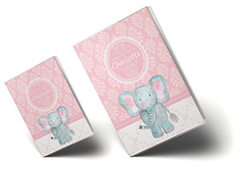 U-Heft Hülle SET rosa Little Lady Untersuchungsheft & Impfpasshülle personalisierbar - 5