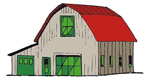 XXL-Konfetti * BAUERNHOF * mit 24 großen Konfetti-Teilen für eine Mottoparty oder Kindergeburtstag // von DEKOSPASS // Party Kinder Konfetti Deko Geburtstag Großkonfetti Farm Tiere - 5