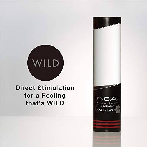 Imagen 6 de Tenga Loción Wild, Lubricante Masturbador, 4.4 x 17.7 x 4.4 cm, Color Transparente/Negro - 170 ml