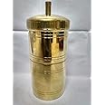 KUMBAKONAM TRADITIONAL PRODUCTS BY SPS MARKETING Brass Coffee Filter (H-14 x Dia-6.5 cm, 200 ml)