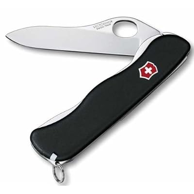 Victorinox 0.8416.M3 Couteau Sentinel 3 P Noir Lame